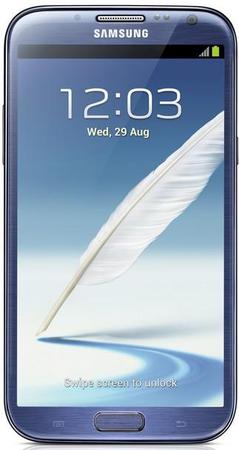 Смартфон Samsung Galaxy Note 2 GT-N7100 Blue - Самара