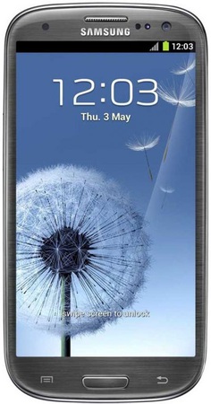 Смартфон Samsung Galaxy S3 GT-I9300 16Gb Titanium grey - Самара